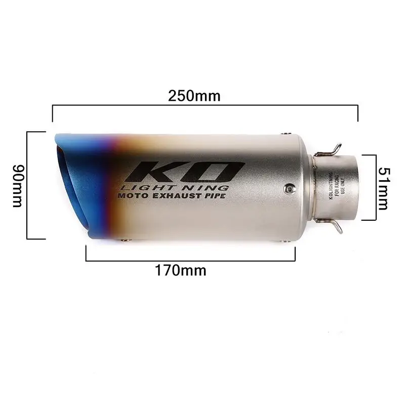 Motorcycle Exhaust Mid Link Pipe Slip-on For Benelli Leoncino 500 Any Year Muffler Silencer Connect Tube Stainless Steel Tips - Image 3