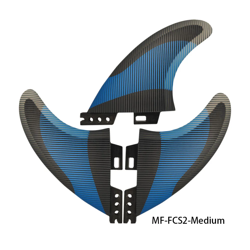 NEW Cera Surf Quilha fcs2 surf vinnen Epoxy Resin Fiberglass Blue MF Medium G5 Surfboard Thruster Fins