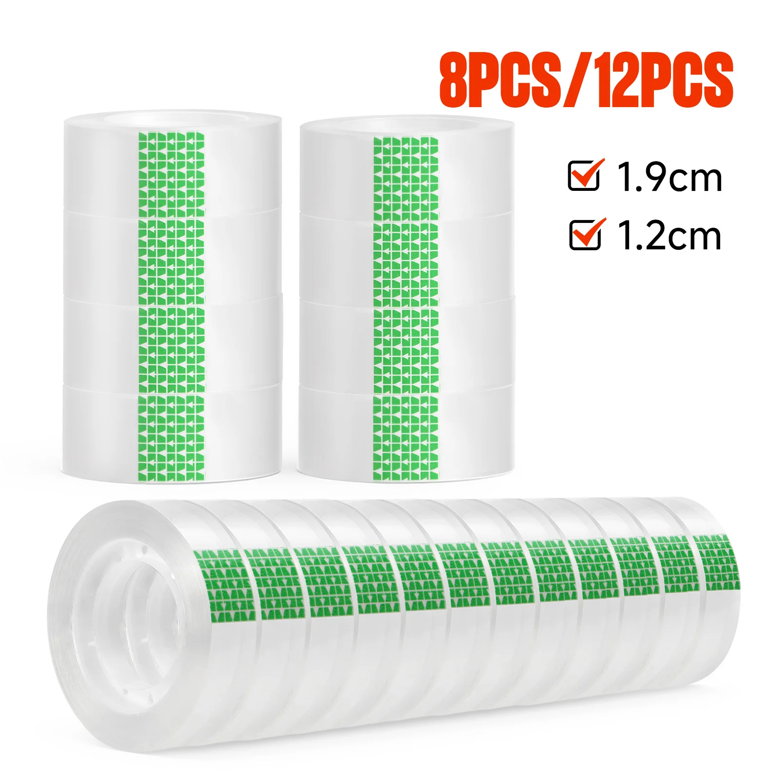 Versatile Clear Adhesive Tape - Multipurpose Sealing and Repair Solution
