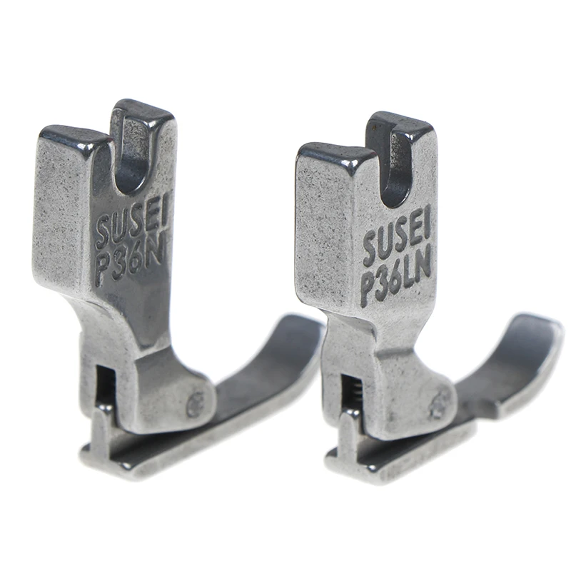 1PCS P36LN / P36N Presser Foot Industrial Sewing Machine Flatcar Unilateral Presser Foot Steel-Sided Zipper Foot High Quality 3