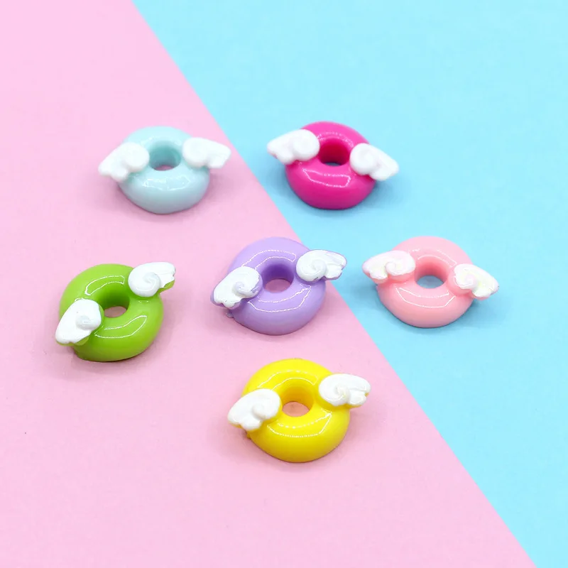 100 stücke Mini Nette Süßigkeiten Donut Puppe Lebensmittel Pretend Spielen Puppenhaus Zubehör Miniatur Hause Handwerk Dekor Kuchen Kinder Küche Spielzeug – Detail 16