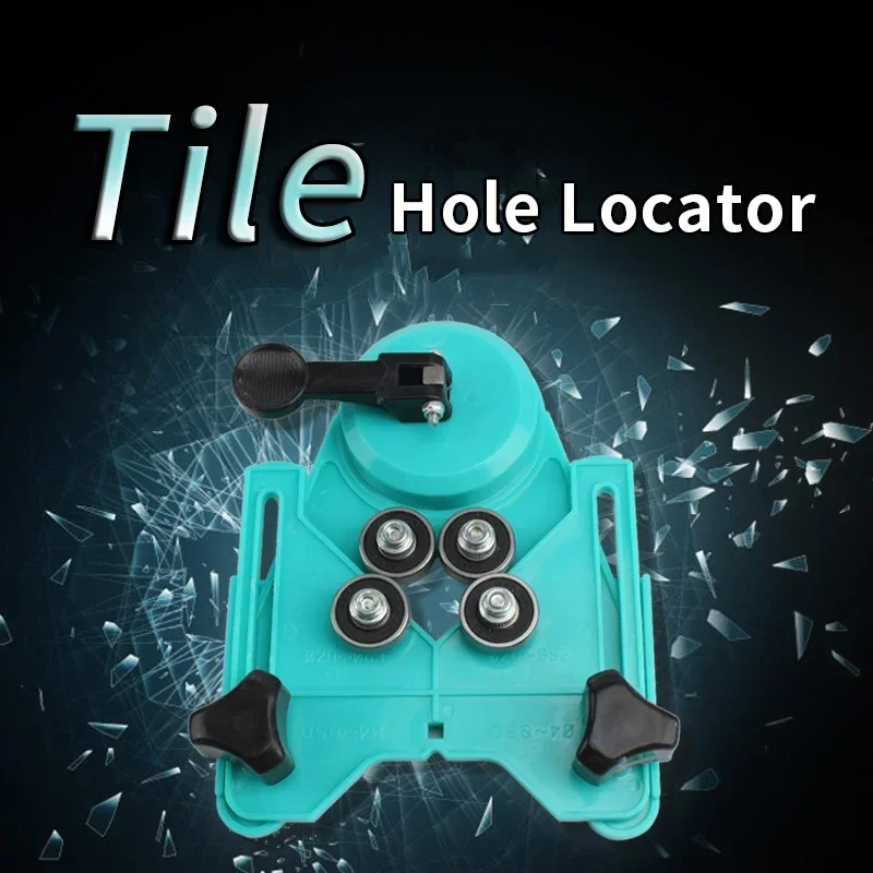 Ceramic Tile Drilling Tool Glass Vitrified Tile Faucet Positioning Hole Drilling Tool Plate