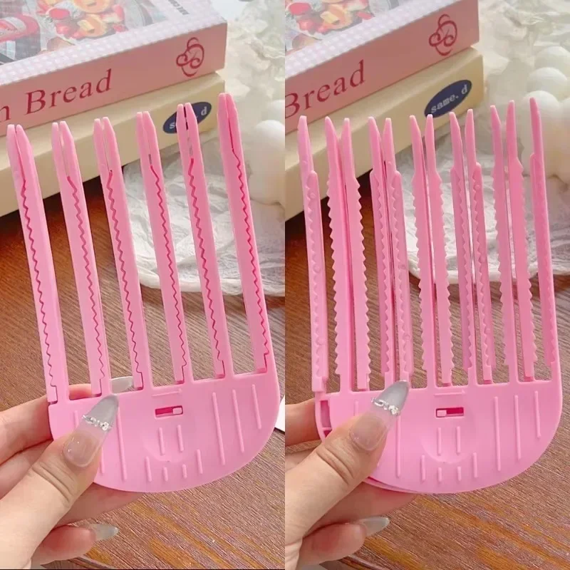1/6Pcs Fluffy Hair Roots Clips for DIY Hair Styling