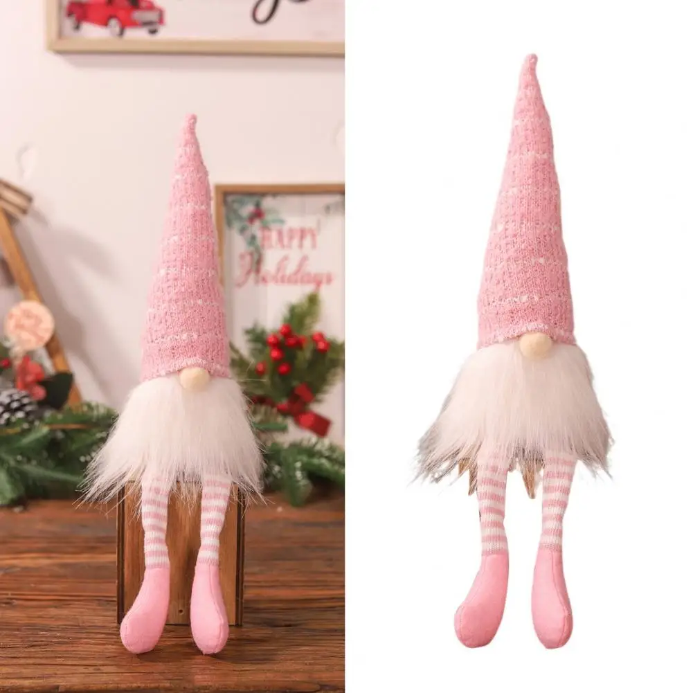 

Уютное Рождественское украшение в виде гнома, Праздничные рождественские плюшевые куклы в виде гнома, восхитительные безликие украшения для дома для женщин/мужчин