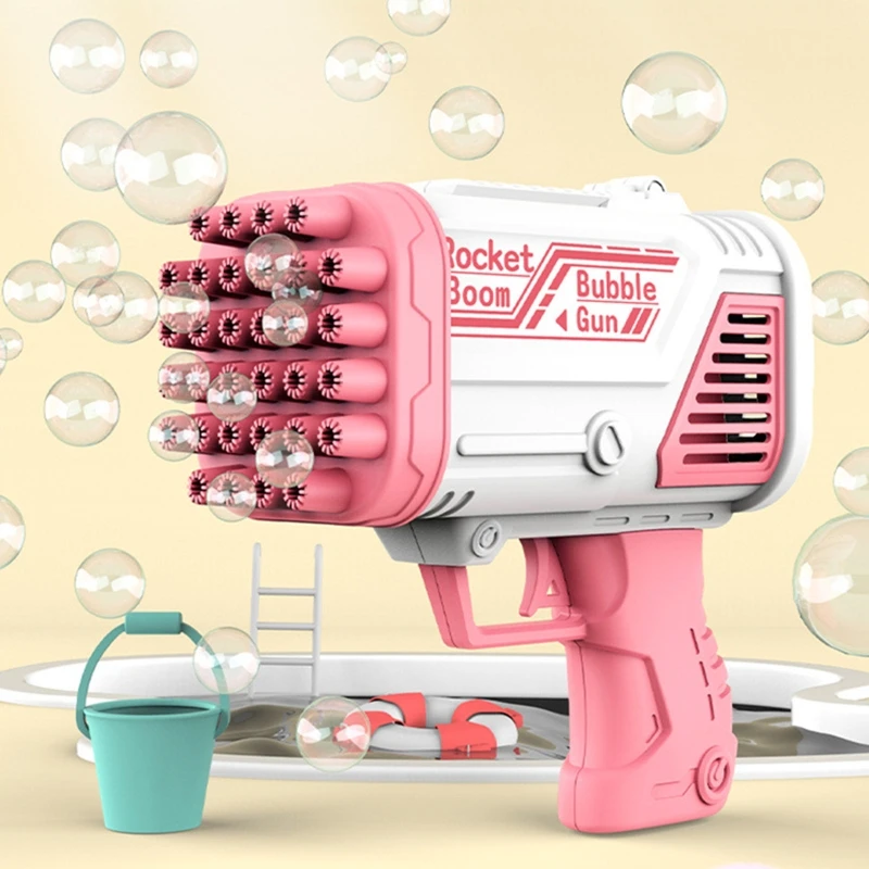 Rocket Boom Bubble Toy Electric Bubble Maker for 5