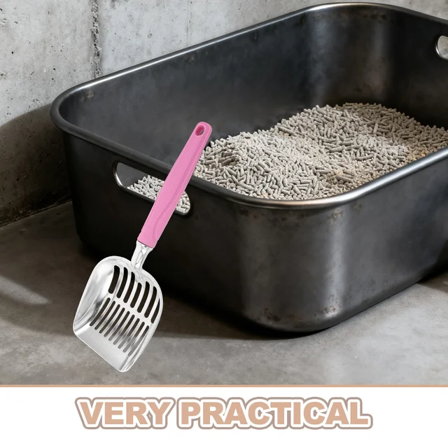 Pet Cat Litter Scoop 30.6X10.9X4.5Cm Stainless Steel Mesh Shovel Heavy Duty Sifting Cleaner For Cats Dogs Reptile 6
