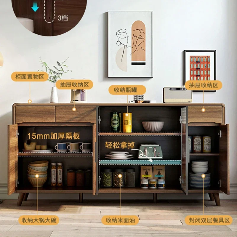 Sideboard Interior Furniture Sideboards Home Dining Room Dresser Bamboo Mid-century et Cabinet Kitchen Alacena Showcase LT