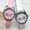 Children Cartoon Watch Girl's Quartz Watch Primary School Boy's Cute Leather Belt Simple Crystal Clock Baby Gifts Droppshipping 1