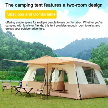 8–12 Person Camping Tent 1