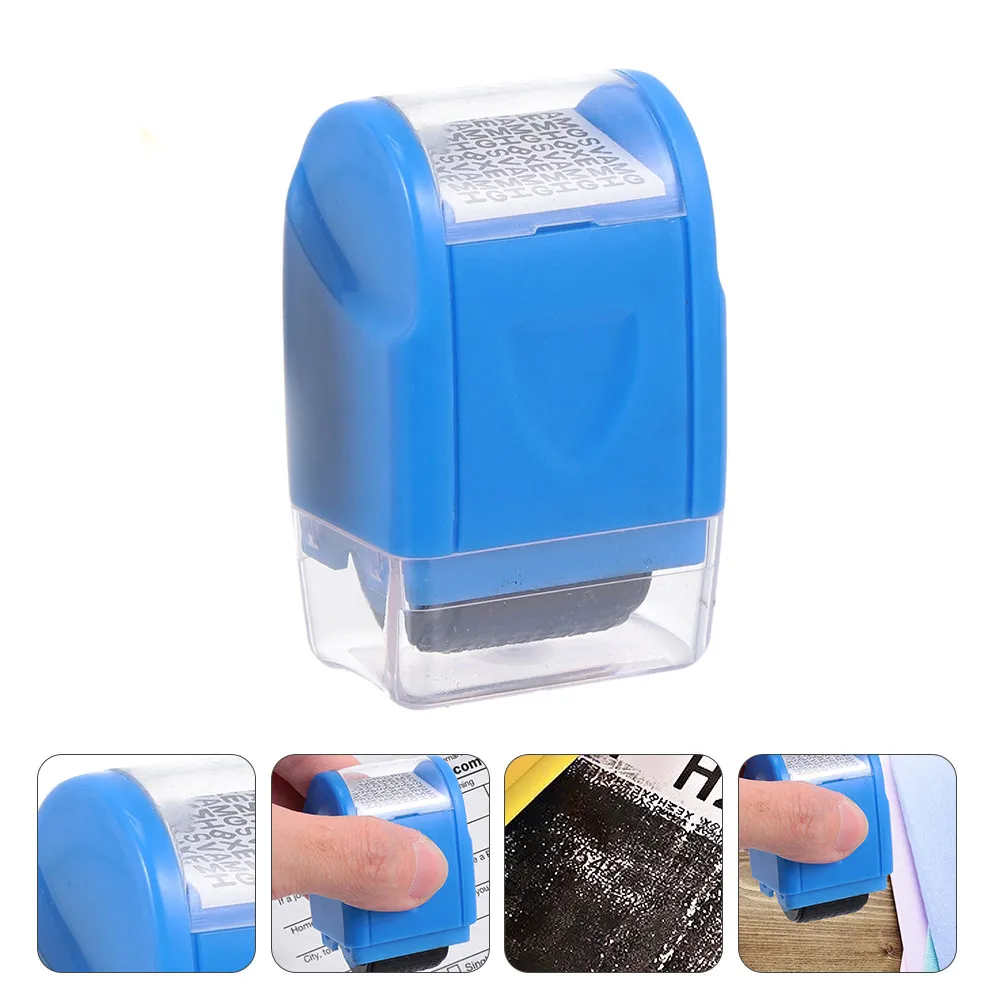 1Pcs 개인 정보 보호 씰 신분 도용 방지를 위한 전문적인 변형 스탬프 방수 재사용 가능 재활용 가능 플라스틱