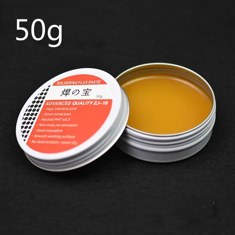 Pasta de soldadura de colofonia suave, flujo de pasta de soldadura ambiental, piezas PCB IC, herramienta de Gel de soldadura para metalurgia, 10/50G