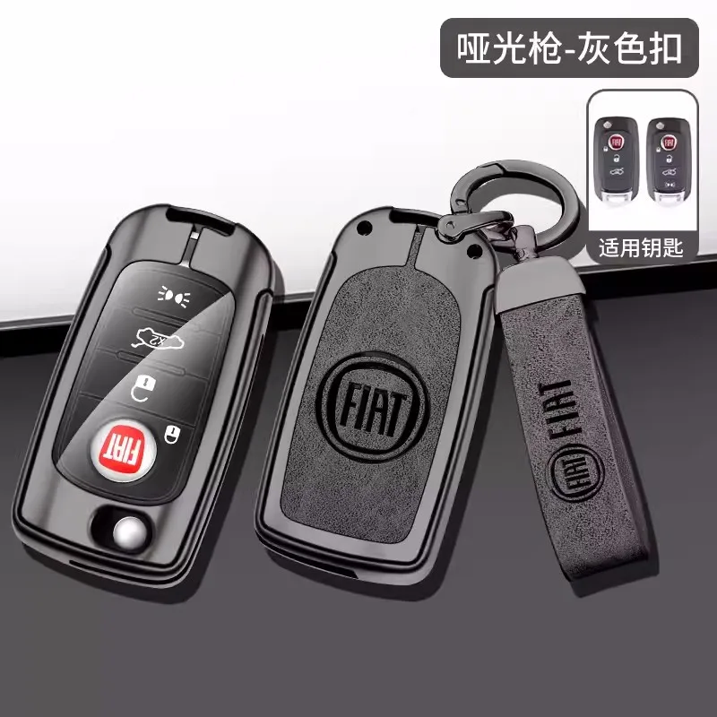 

Car Folding Remote Key Case Cover Shell For FIAT Tipo Toro Nuovo Freedom 500X Doblo Argo Grazie Protector Holder Fob Accessories