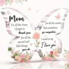 Gifts for Mom, Delicate Mom Birthday Gifts from Daughter Son, Moms Birthday Gift Ideas - Butterfly Acrylic Decorations 1