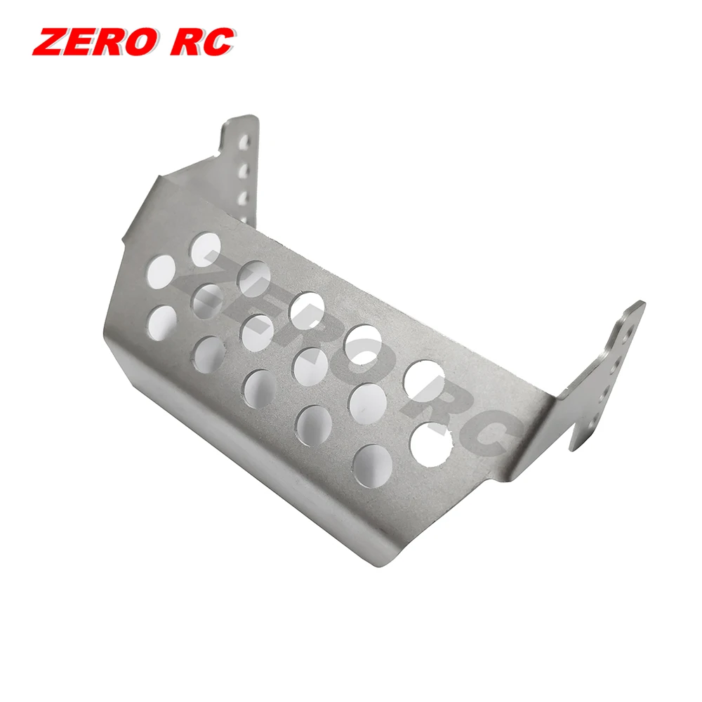 CrazyRacer Protezione Scatola Del Cambio Anteriore In Alluminio Argento Per RC Traxxas E-REVO, REVO, Summit, Slayer Pro 4x4 – 5343X - 4