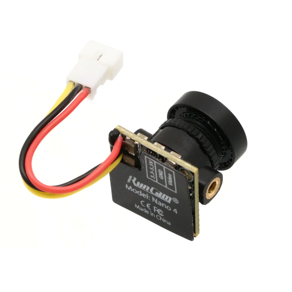 Caméra FPV RunCam Nano4 14x14mm 800TVL CMOS pour drone Tiny Whoop RC