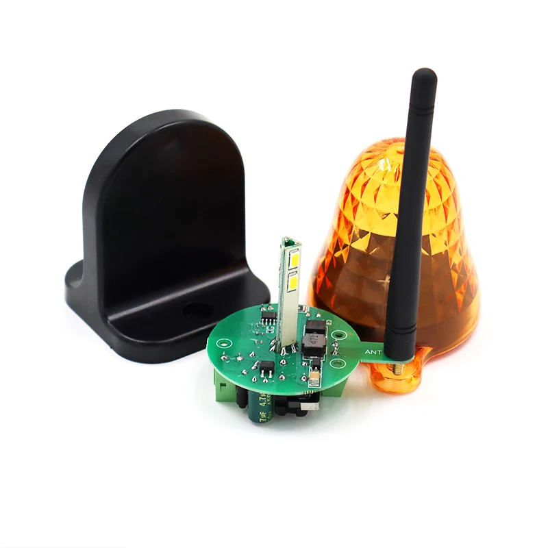 Universal 24V AC/DC 230VAC LED Signal Alarm Light Emergency Warning Lamp Wall Mount for Automatic Garage Door Gate Opener emergency warning lamp warning beacon light warning light security flashing light