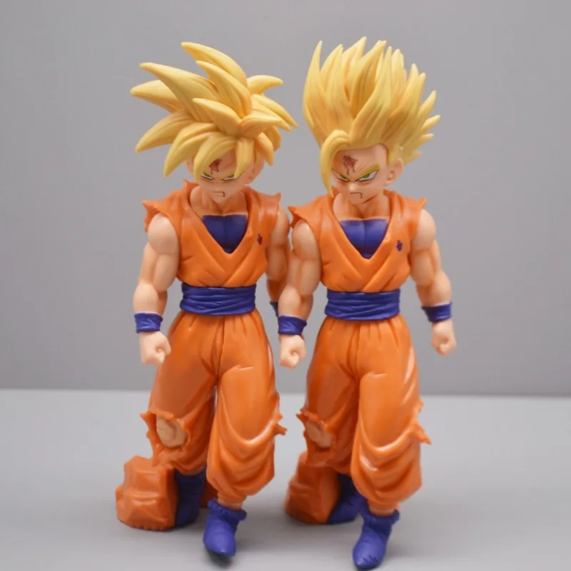 

Seven Dragon Ball Saiyan Ручной Супер соревнование Sun Wufan битва повреждения Saiyan Sun Wufan поза стоя декоративная модель игрушка