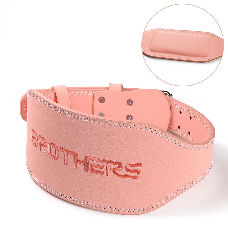 자수 피트니스 벨트 10cm 또는 15cm 폭 짐 벨트 남녀 허리 보호 웨이트리프팅 허리 보호대