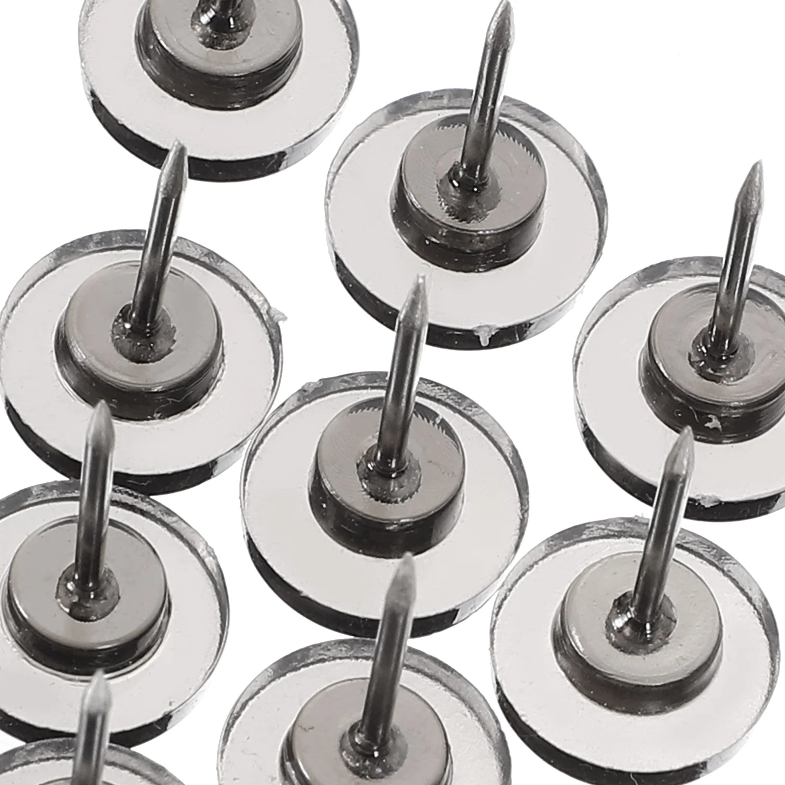 Push pins multi functional flat headed thumbtacks pin wall decoration photo pin office school picture bulletin 50pcs/box