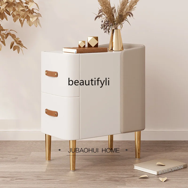 

CXH Simple Modern Narrow Ins Style 30cm Creative Bedroom Girl Bedside Cabinet