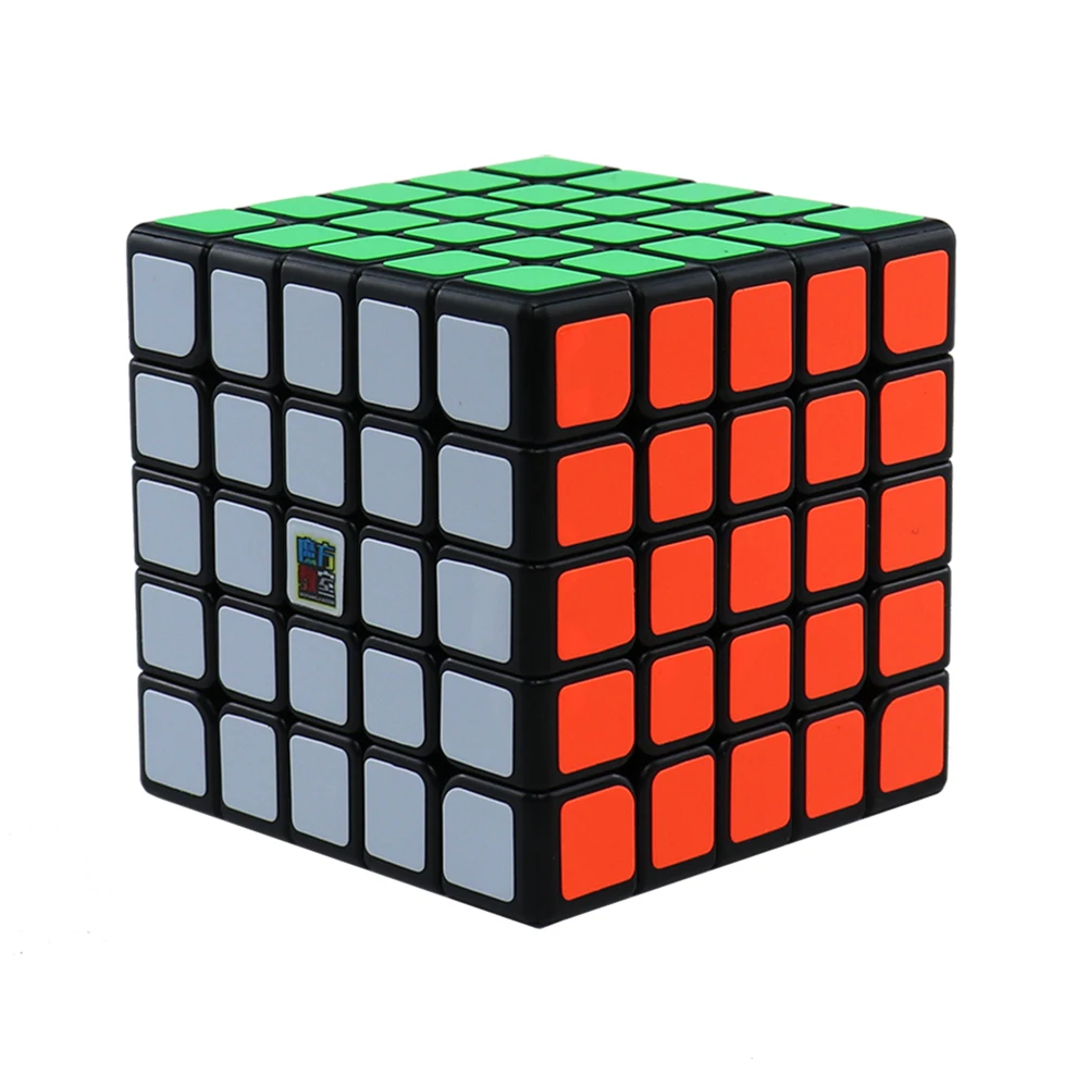 Moyu Meilong 5x5 Magic Speed Cube MFJS Stickerless Professional Children toys Meilong 5X5 Cubo Magico Puzzle Stress Reliever Toy 4
