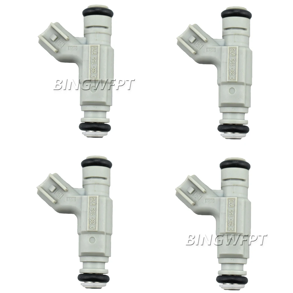 4pcs Fuel Injectors Nozzle 0280155976 For Chrysler Sebring Pt Cruiser