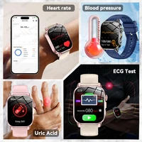 Nouvelle Montre Connectée 2026 ECG+PPG pour la Santé : Analyse Corporelle, Tension Artérielle, Lipides, Acide Urique, Suivi de la Santé Féminine 3
