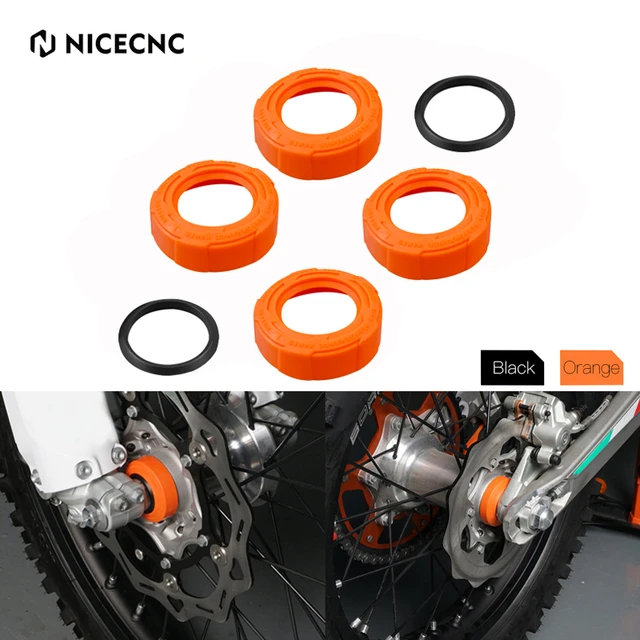 NiceCNC moto roulement de roue arrière avant capuchon de Protection pour KTM  125 250 300 350