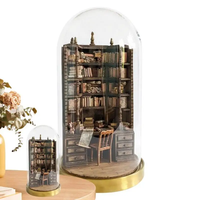 

Мини-книжный шкаф для книжных шкафов, книжная полка, миниатюрный вечный книжный магазин, книжный шкаф, книжная полка для книжных шкафов «сделай сам»