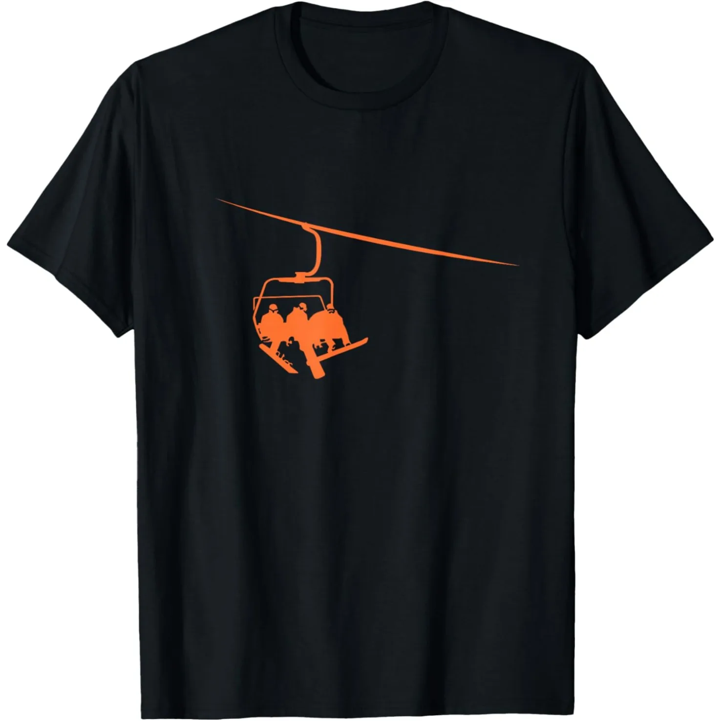 Snowboard Boarding Lift Ski Winter Sport T Hemd Männer Frauen Baumwolle Humor Streetwear T-shirt Kurzarm Unisex Lose Kleidung