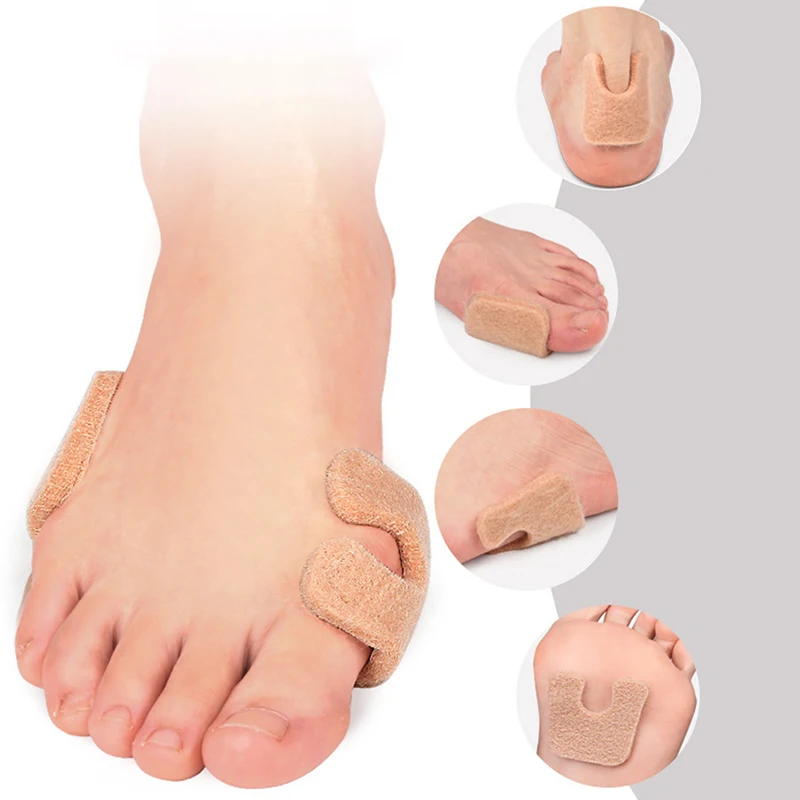 Felt Callus Pads Metatarsal Foot Pad Pain Relief Keep Calluses From Rubbing Forefoot Support Self-Adhesive Foam Foot Cushion