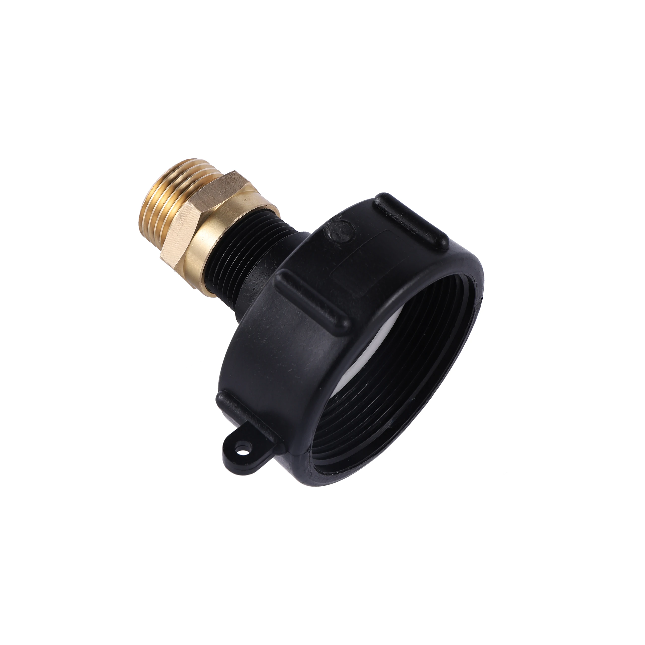 60 mm NPS-Innengewinde 3/4 Zoll BSP-Außengewinde IBC-Tankadapterkupplung BSP GHT Reduzieranschluss Bewässerungswassertankbeschläge – Detail 6