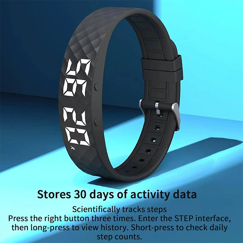 W5VP Smart Watch with Sleep Monitor Fitness Tracker Heart Rate Step Counter Vibration Alert & Notification 2