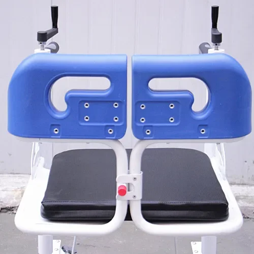 Strong Bearing Capacity Electric Patient Transport Transfer Chair Commode Chair for Elderly 2
