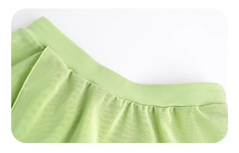 Mädchen Tanz Skate Weiche Mesh Pull on Rock Kinder Kleinkind Elastische Ballett Rock Nylon Tutu Tüll Kurzes Kleid – Detail 13