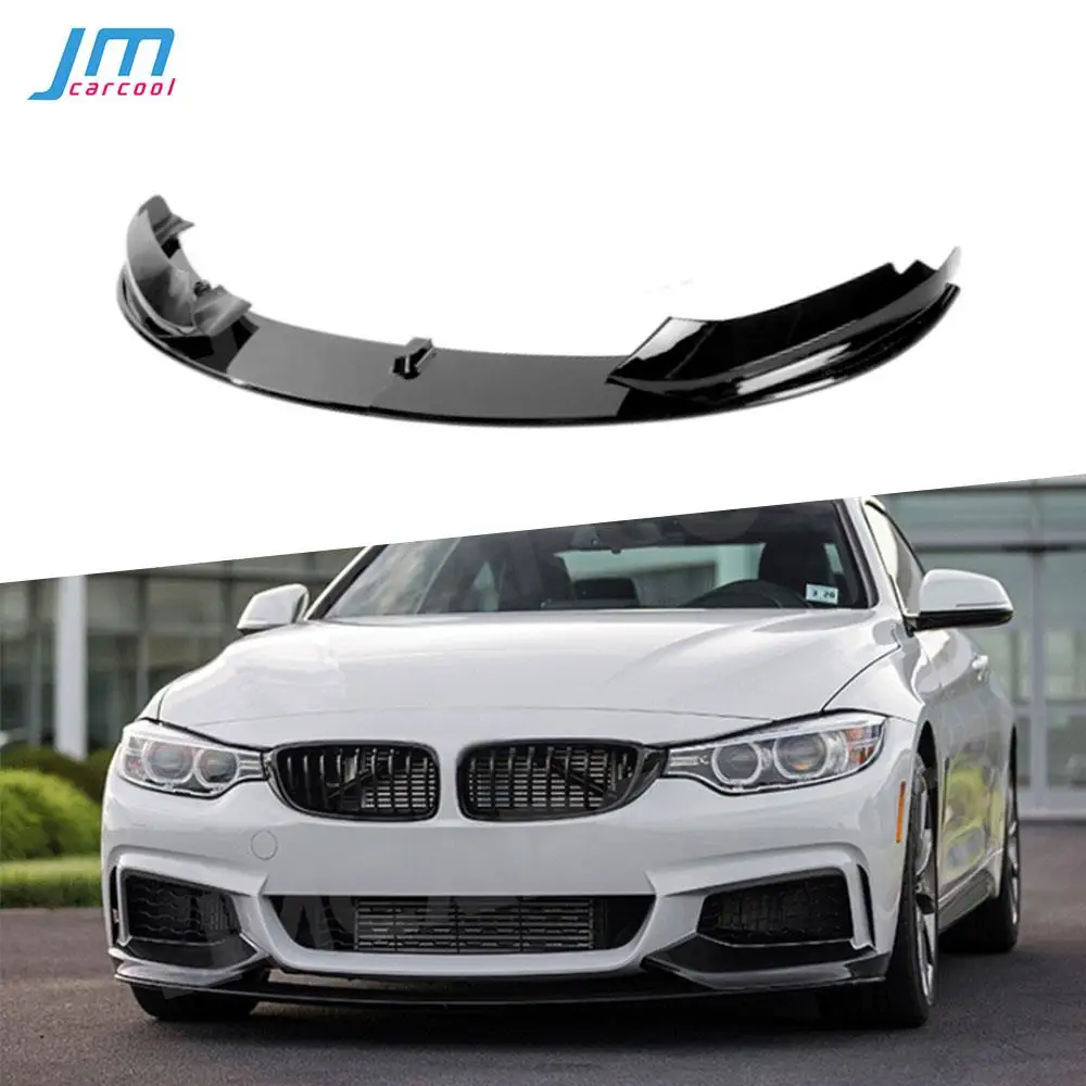 

Carbon Fiber Front Bumper Lip Spoiler Splitters For BMW 4 Series F32 F36 M Sport 2014 UP MP Style Body Kit Car Accessories