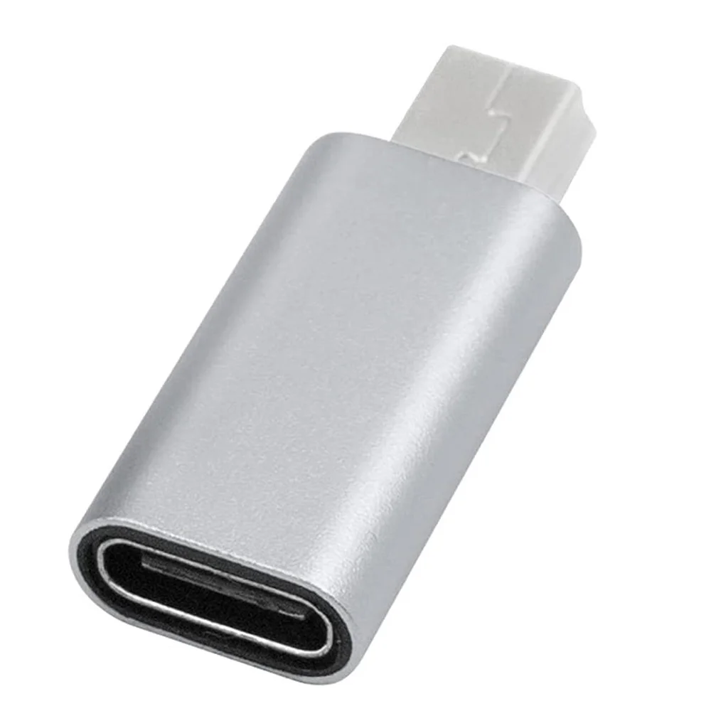 

Переходник с USB C на Mini USB 2,0, переходник с Type C «Мама» на Mini USB «папа», переходник для GoPro, MP3-плееров, видеорегистраторов, серебристый