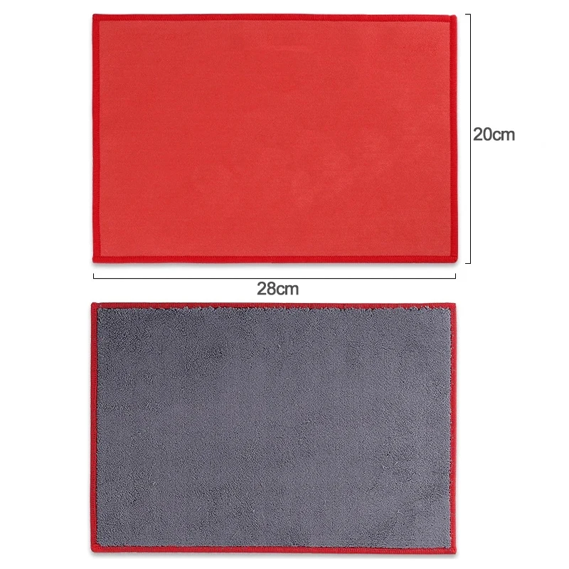Microfiber Car Cleaning Towel Super Absorbent Towel Clean Tools For Skoda Fabia Octavia Superb Yeti Rapid Kodiaq Kamiq Karoq Vrs car cleaning tools