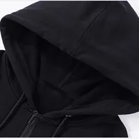Ensemble de survêtement pour homme automne-hiver, 2 pièces, sweat à capuche zippé + pantalon de jogging, vêtements de sport décontractés, fitness, course à pied, tenue de tous les jours 5