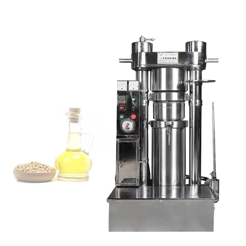 Pressa Idraulica Per Olio Di Sesamo Con Burro Di Cacao Idraulico Pressato A Freddo Grande Elettrico