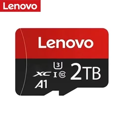 High - Capacity Lenovo Micro SD Memory Card - Versatile Storage Solution for Camera, Phone, Computer, and Surveillance Devices (RED 2TB)
