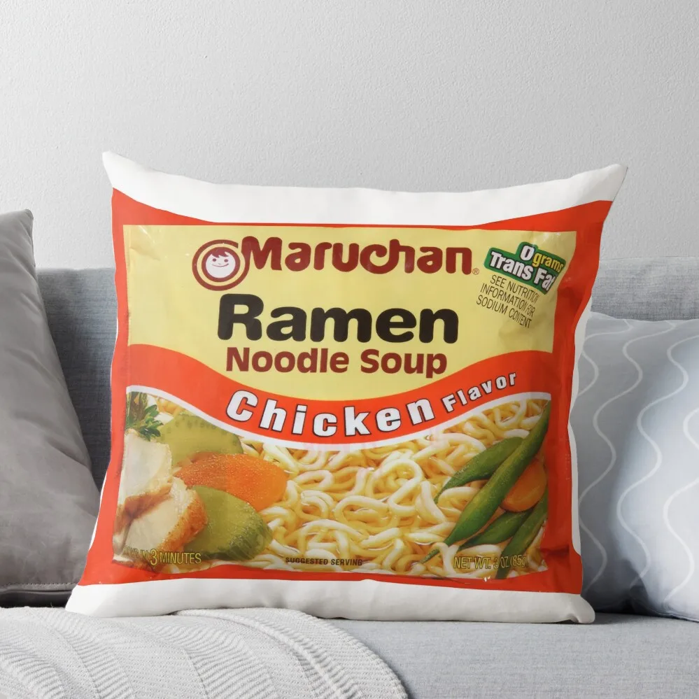 

Ramen Noodle Pillow Throw Pillow Christmas Pillow Cases Cushion Cover Luxury