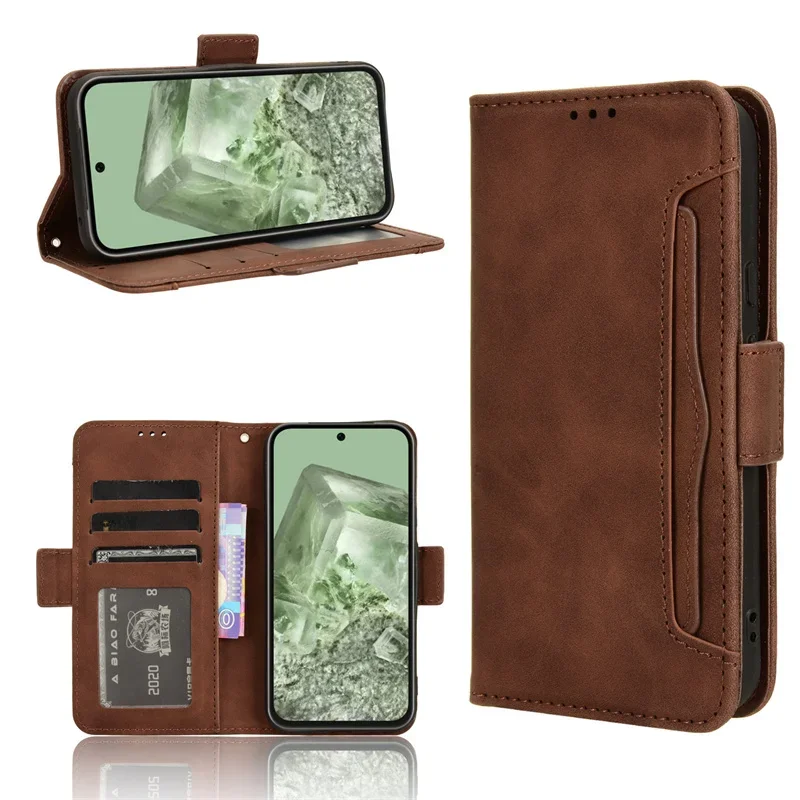 Luxury Flip Wallet Case – Premium Protective Cover with Card Slots and Kickstand Function