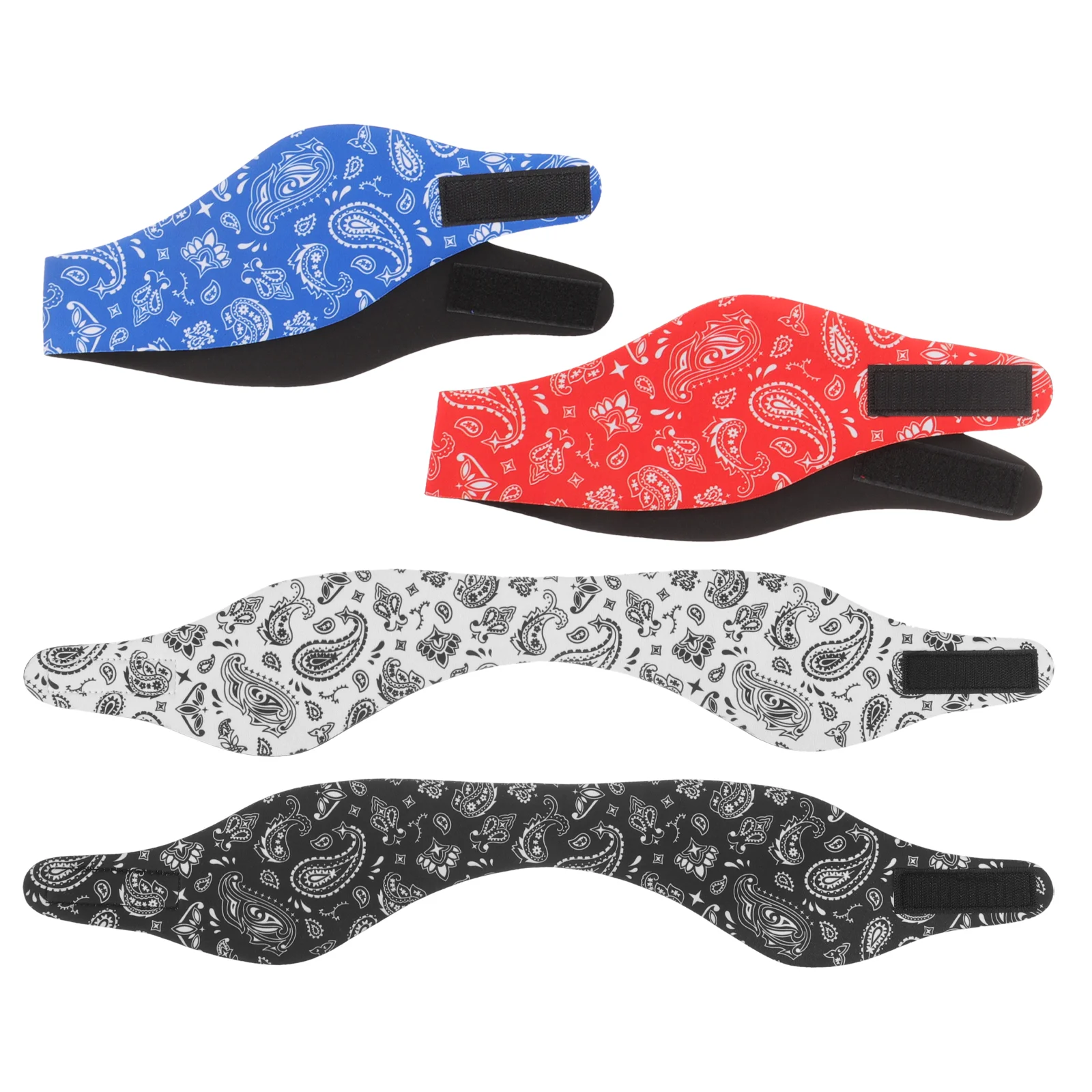 

4 шт., женские водонепроницаемые резинки для волос