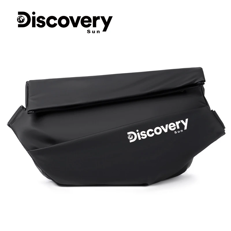 DISCOVERY-SUN 남성용 크로스바디 백, 멀티 레이어 포켓 디자인, 싱글 숄더백, 다기능 스포츠 크로스바디 백, 패션