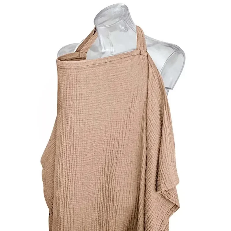 Cotton Mother Cape Blanket Nursing Apron Carseat Stoller Cover Lactation Maternity Clothes For Baby Breastfeeding Accessories breastfeeding cover nursing towel breastfeeding maternity clothes