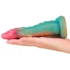 Alien Animal Simulation Silicone Penis Female Sex Dildo Butt Plug Sex Toys 1