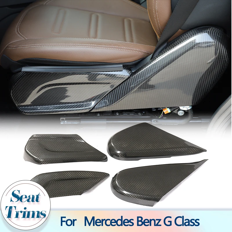Seggiolino Auto Regolare Botton Cover Trim Per Mercedes Benz Classe G W464 G350D G500 G55 G63 G Wagon Amg 2019 Rivestimento Del Sedile In Fibra Di Car