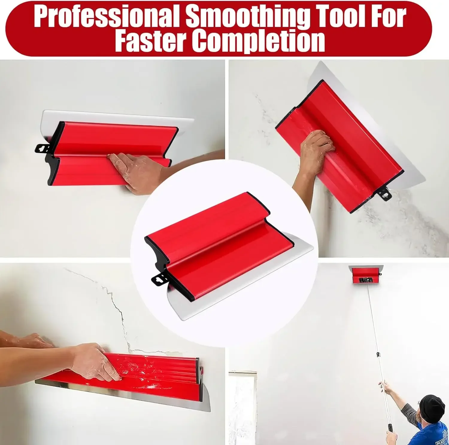 Drywall Spatula Plastering Blade Wall Plastering Trowel Putty Knife 25/40CM Flexible Blade for Wall Plastering