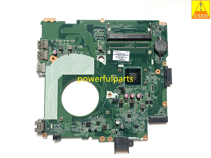 

For Hp Pavilion 14-v Laptop Motherboard 766361-501 DAY12AMB6D0 With Pentium N3530 CPU On-Board Used Working Good